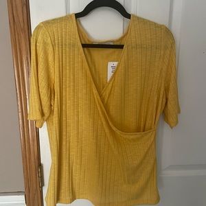Yellow summer top-